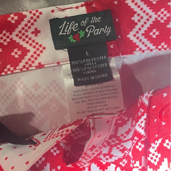 Christmas Light Up Suit Life of the Party Men's Ugly Suit Costume Large - Picture 11 of 15